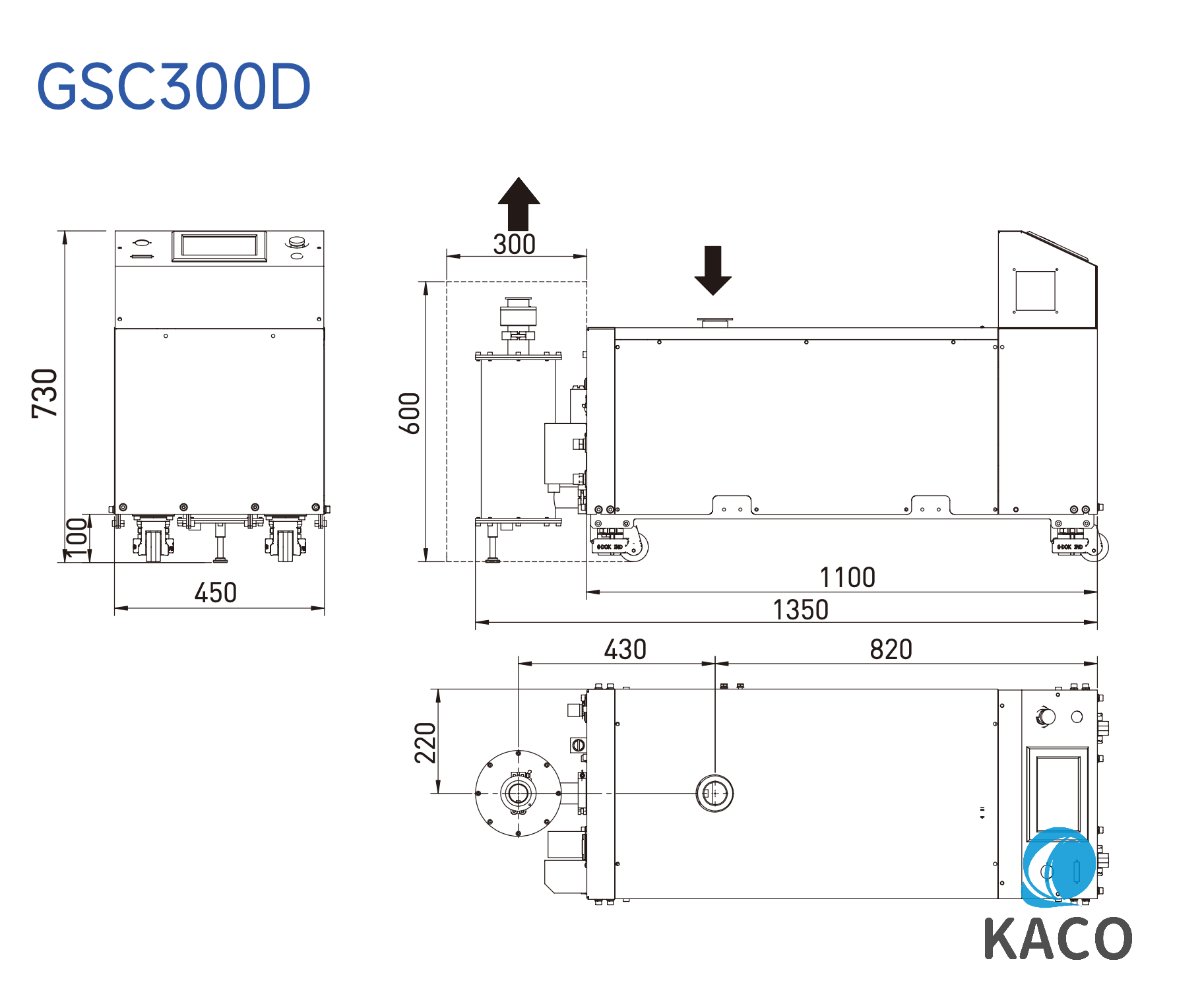 鮑斯GSC300D安裝圖紙